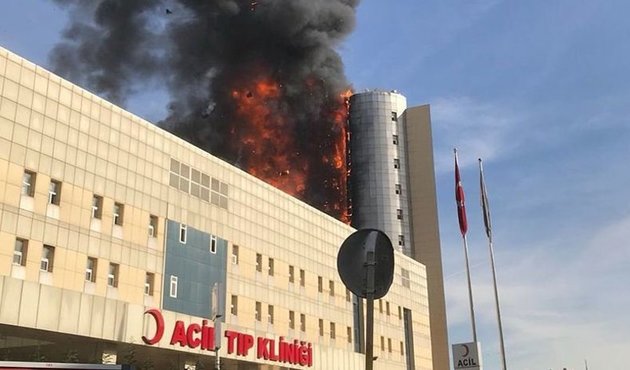 "Hastaneyi su ısıtıcısı yaktı" iddiası!