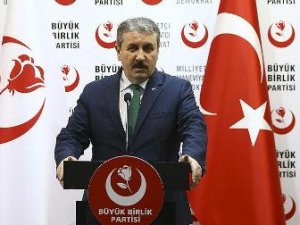 BBP Genel Başkanı Destici: AK Parti, MHP ve BBP ilkesel olarak bu ittifakta anlaştı