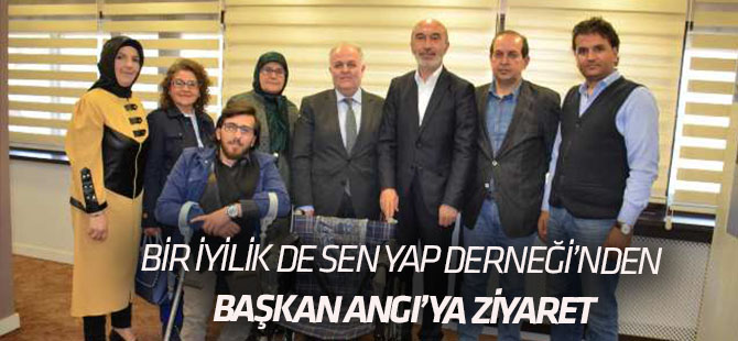 Bir İyilikte Sen Yap Derneği'nden Angı'ya ziyaret