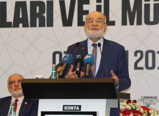 Temel Karamollaoğlu Konya'da konuştu