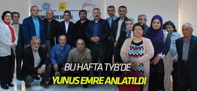 TYB Konya Şubesinde Yunus Emre Divanı ve Risâletü’n-Nushiyye Konuşuldu