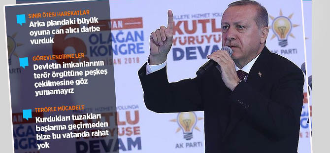 Arka plandaki büyük oyuna darbe vurduk