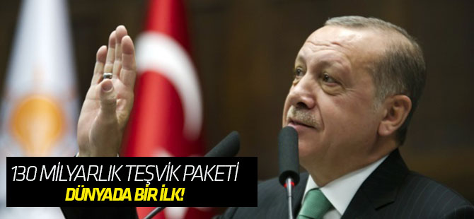 130 milyarlık teşvik paketi