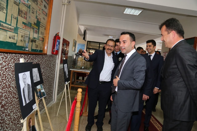 Hadim MYO’dan Resim Sergisi ve Fidan Dikimi