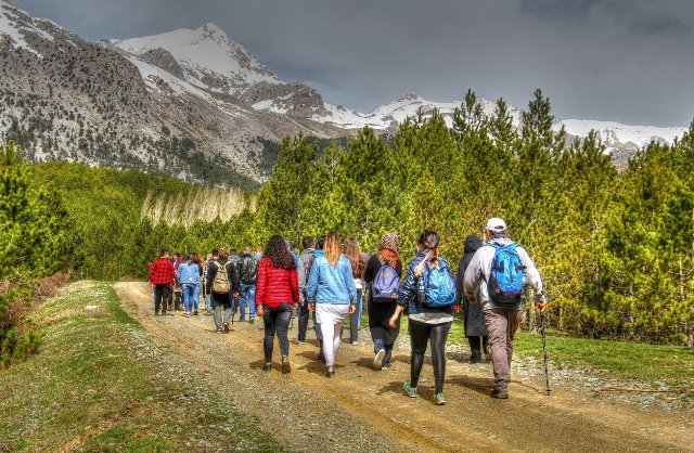 Beyşehir’de İslibucak orman içi doğa yürüyüşü etkinliği