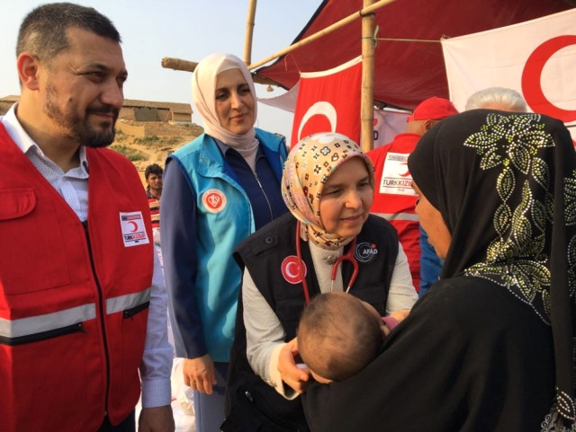 Hüsnüye Erdoğan Bangladeş'te