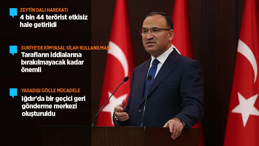 Bakanlar Kurulu Toplantısı sonrası Bozdağ'ın açıklamaları
