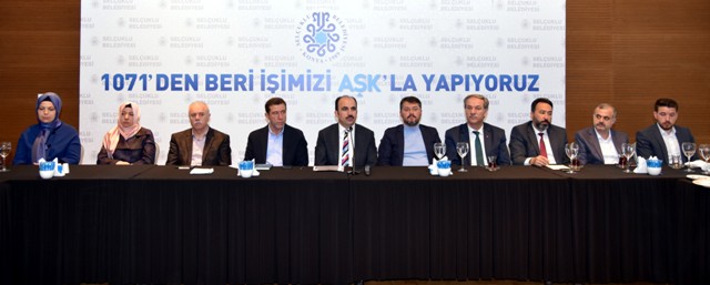 Selçuklu'da hizmetler ortak akıl ile planlanıyor