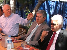 Namal, gazetecilerle bir araya geldi