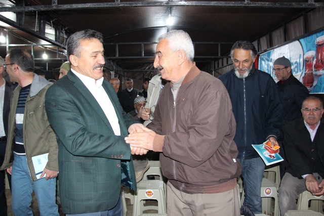 Başkan Tutal, Alaylar 1 Mahallesinde Hasbihal'de