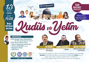 İHH Konya'da Kudüs'ü konuşuyor