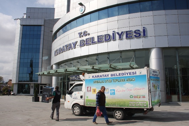 Karatay Belediyesi'nden 'Sıfır Atık Projesi'ne Destek