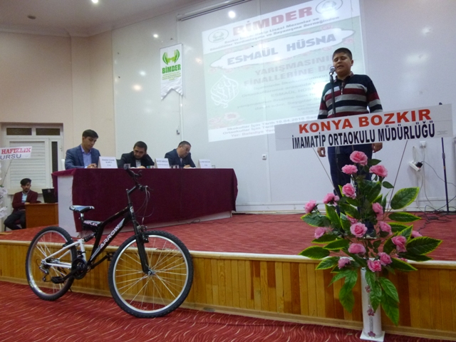 Bozkır'da Esma-ül Hüsna yarışması