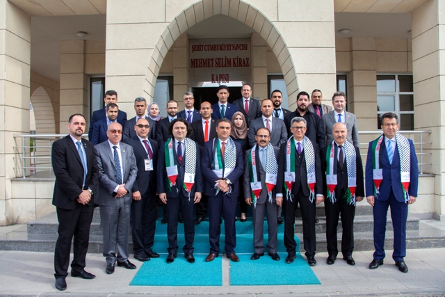 Filistin Yargı üyeleri Konya Adliyesi’nde