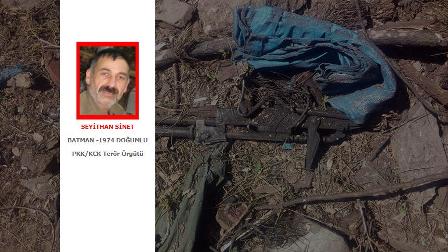 PKK'nın sözde Amanos sorumlusu etkisiz hale getirildi