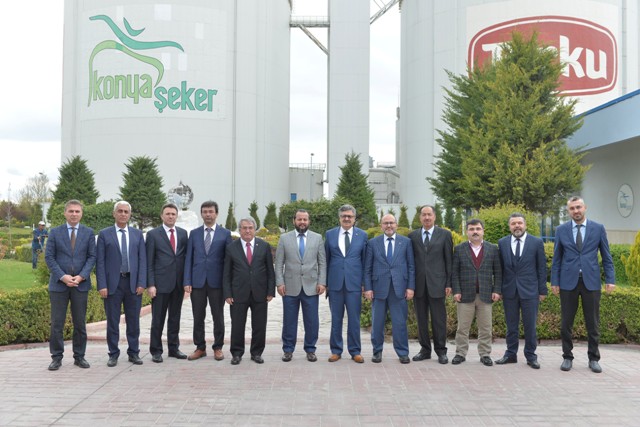 KMÜ heyeti Konya’daki tesislere teknik gezi düzenledi