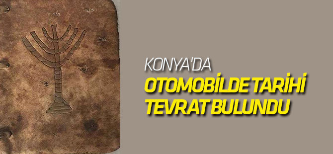 Otomobilde Tarihi Tevrat Bulundu