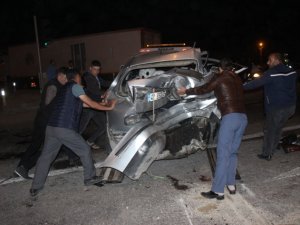 Karapınar'da trafik kazası: 4 yaralı