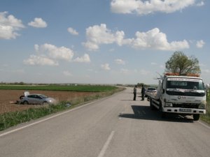 Kulu’da otomobil takla attı:7 yaralı