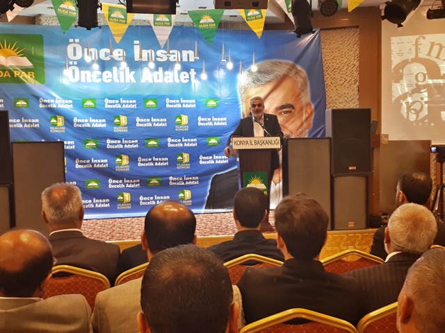 HÜDA PAR Konya İl Kongresi yapıldı