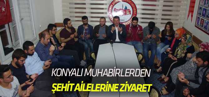Muhabirlerden Şehit Ailelerine ziyaret