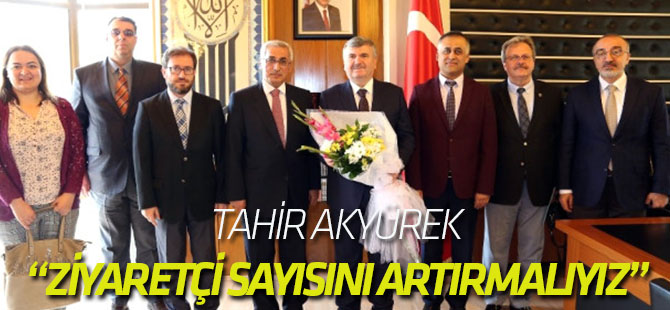 Akyürek: "Konya Kültürümüzü ve Değerlerimizi Tanıtan Önemli Bir Şehir"
