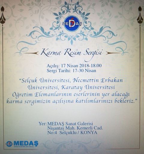 MEDAŞ’ta resim sergisi başladı
