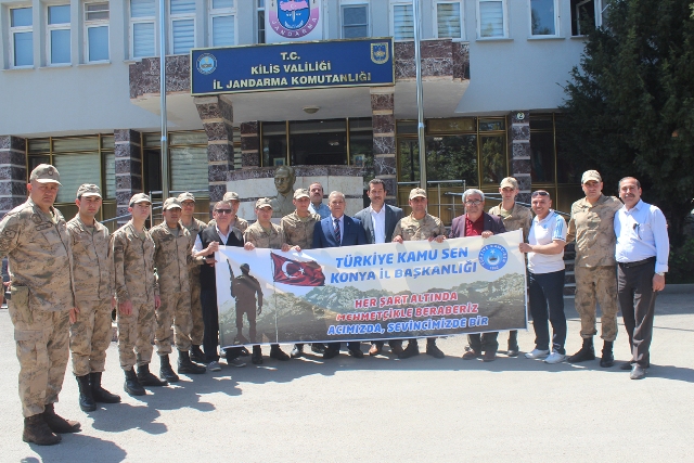Kamu-Sen Konya, Afrin Kahramanları Kurbanlarla taçlandırıldı.