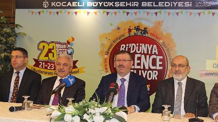 Kocaeli'de 41 ülkeden bin çocuk yaşıtlarının evlerinde misafir olacak