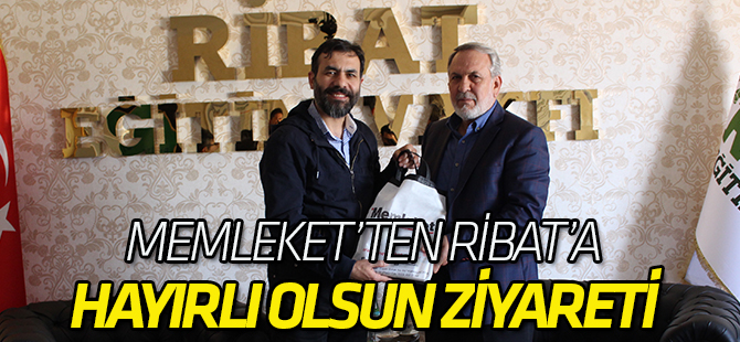 Adem Alemdar'dan Ribat'a hayırlı olsun ziyareti