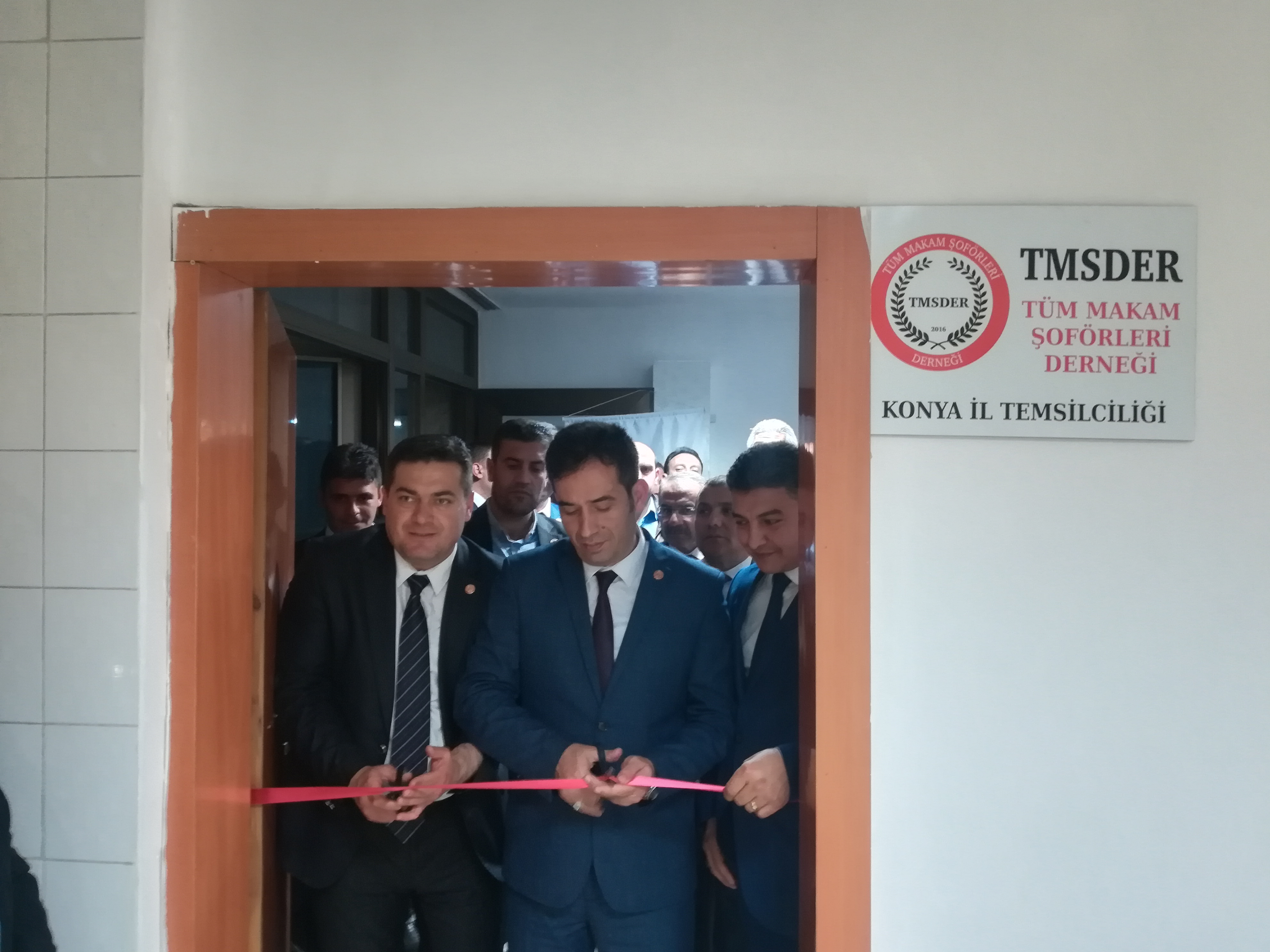 Makam Şoförleri Derneği bürosu açıldı