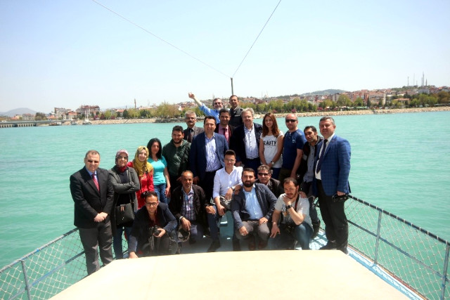 Konya Basını, Beyşehir'i Gezdi