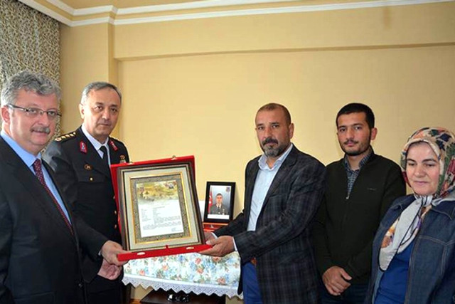 Ereğli'de şehit ailesine şehadet belgesi verildi
