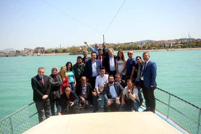 Konya basını, Beyşehir’i gezdi