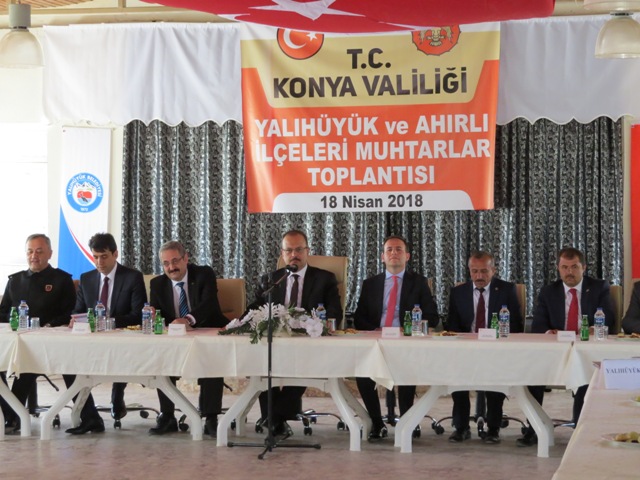 Konya Valisi Canbolat ilçeleri gezdi