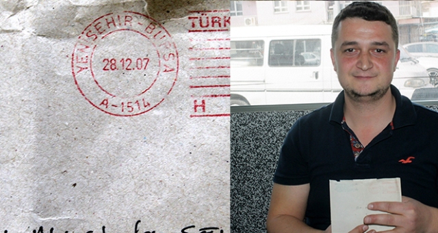 11 yıl sonra ulaşan mektup vatandaşı şok etti