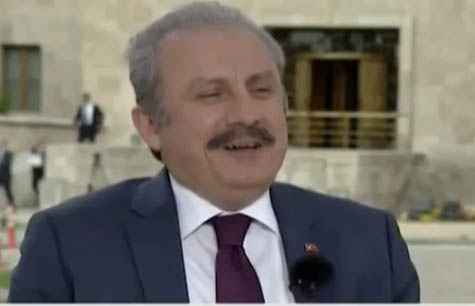 Öztürk Yılmaz'ın adaylığı Mustafa Şentop'a kahkaha attrdı