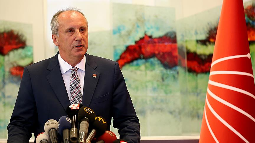 Muharrem İnce'den adaylık açıklaması