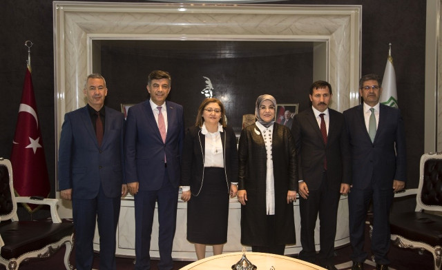Başkan Şahin'den Başkan Toru'ya Ziyaret