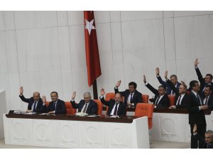Seçim önergesi TBMM Genel Kurulunda