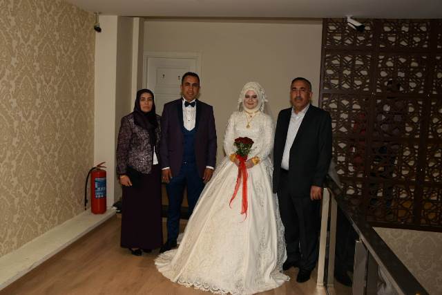 Fatma ile Zübeyir  evlendi