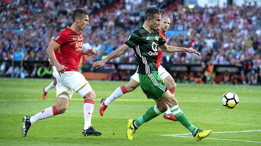 Van Persie gol attı! Hollanda Kupası'nı Feyenoord kazandı