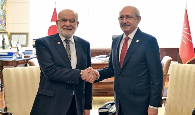 Kılıçdaroğlu ile Karamollaoğlu görüşüyor!