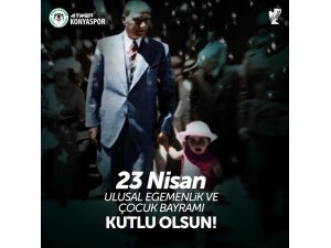 Konyaspor’dan kutlama