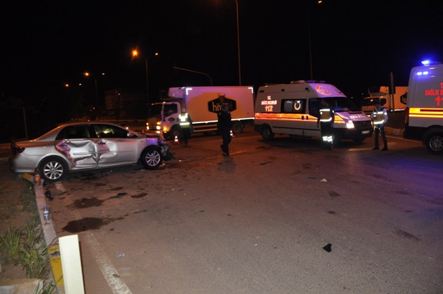 Seydişehir'de trafik kazası : 5 yaralı