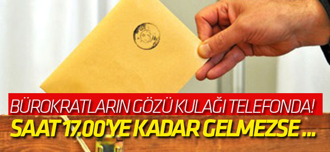 Saat 17.00'ye Kadar Gelmezse İstifa Etmekten Vazgeçecekler