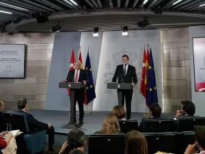 Yıldırım-Rajoy ortak basın toplantısı
