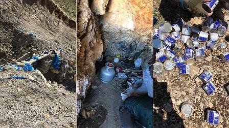 Van'da teröristlerin kullandığı 5 sığınak imha edildi