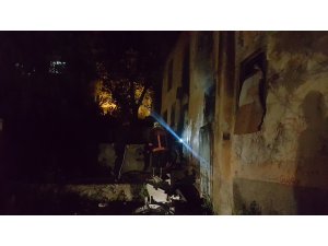 Kızılcahamam'da ev yangını