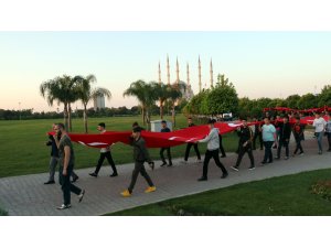 Adana'da "57. Alaya Vefa Yürüyüşü"